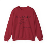 You Salty? Matthew 5:13 Sweatshirt (BlkText)