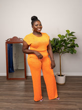 Abigail Set in Orange