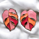 Leaf Drop Earrings