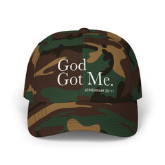 'God Got Me' Dad Cap — Jeremiah 29:11 Embroidered Baseball Hat