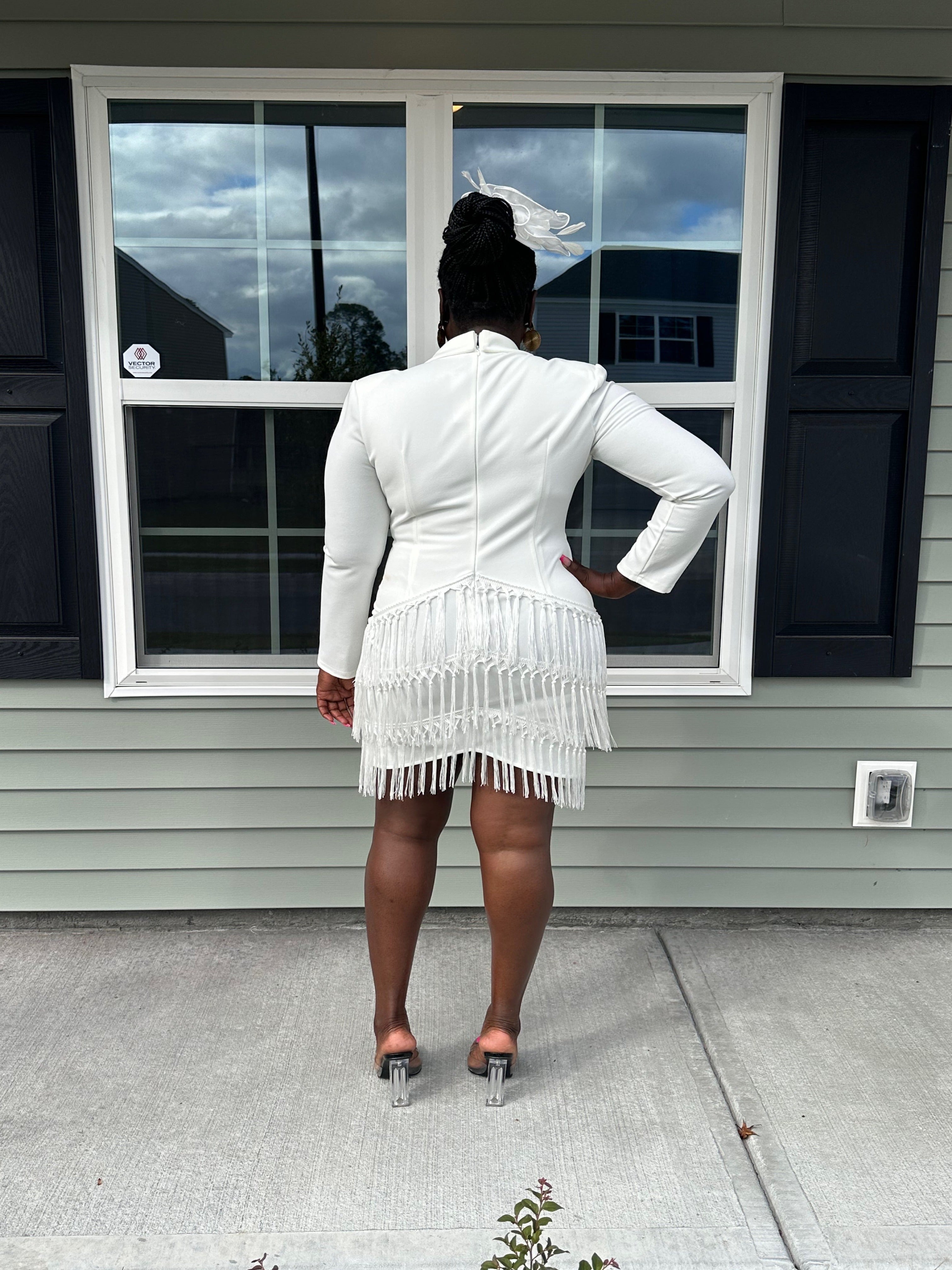 Melanie Fringe Dress