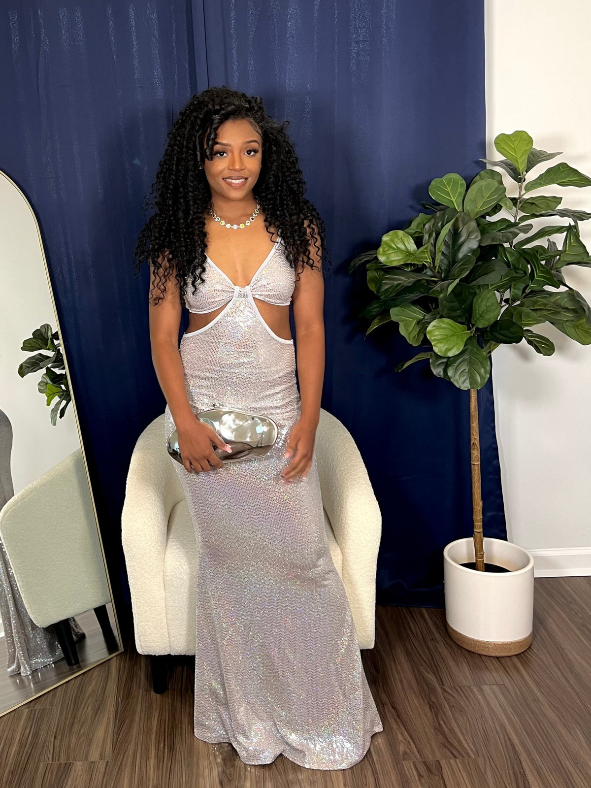 Emma Glitter Dress