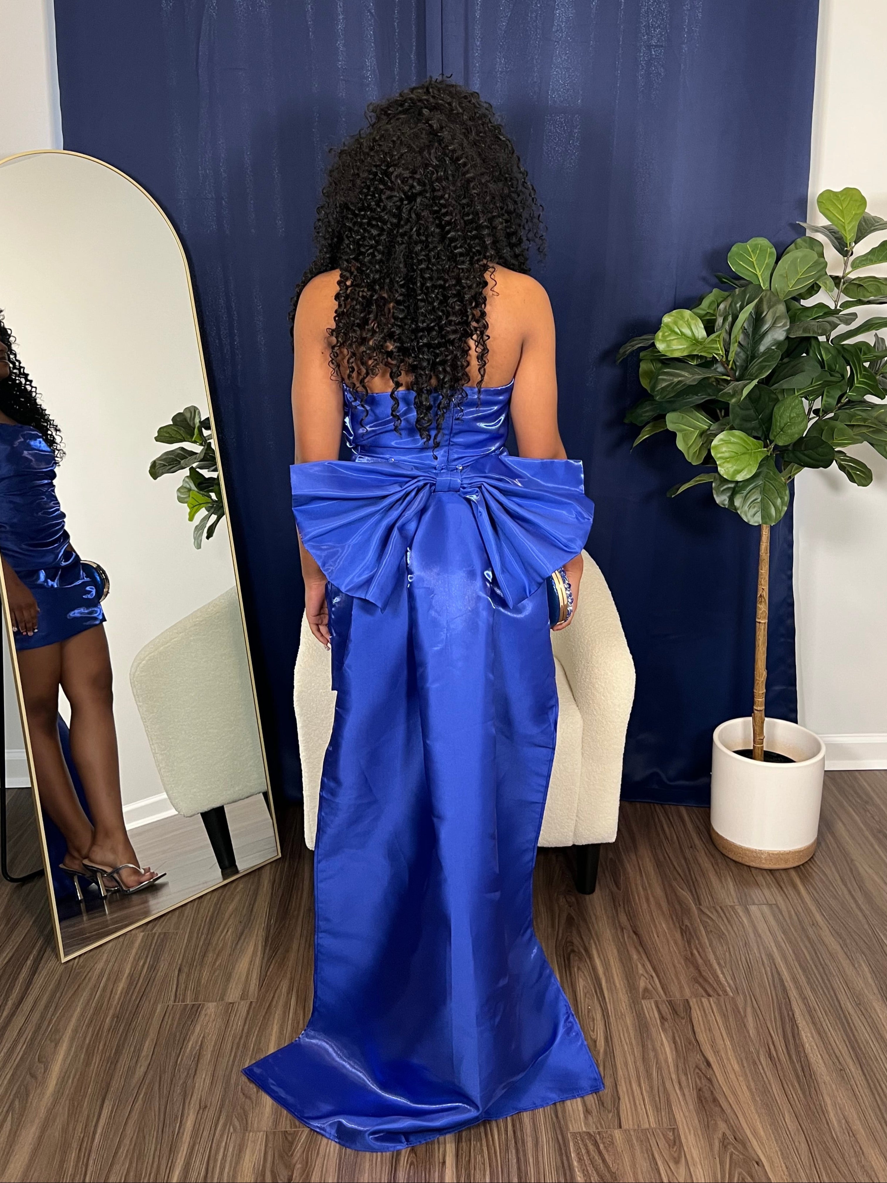 Royal Mini Dress