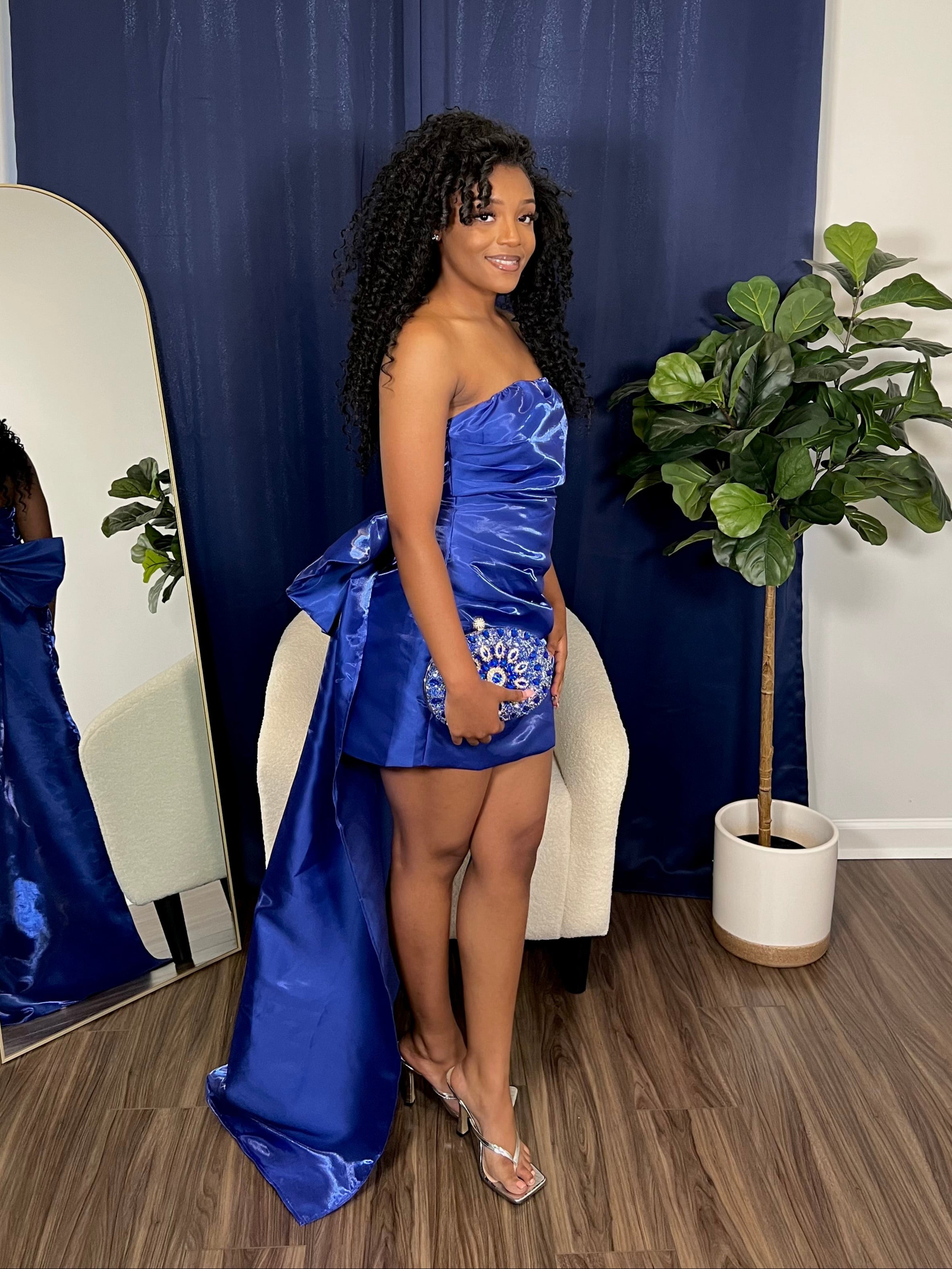 Royal Mini Dress