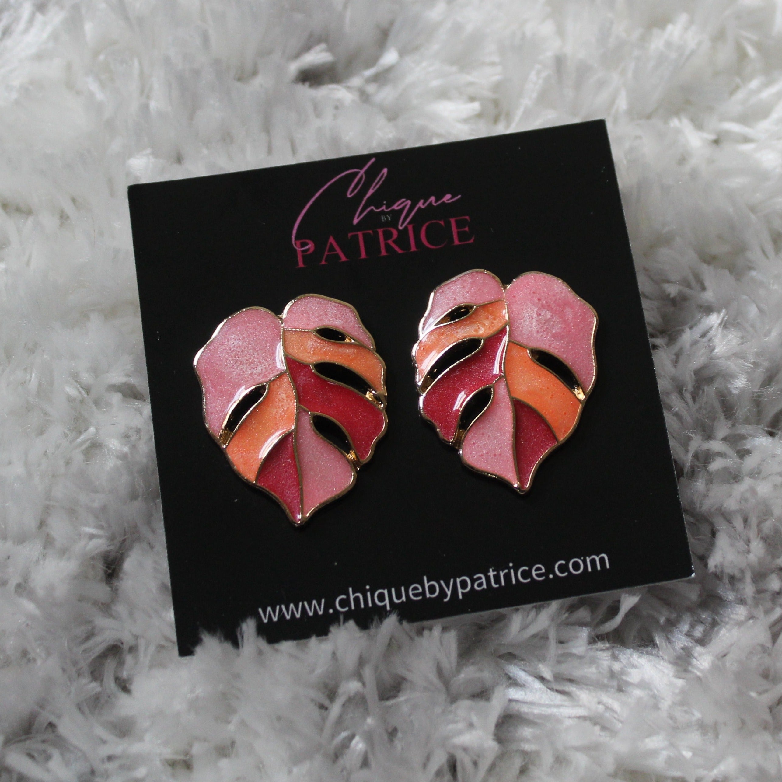 Leaf Drop Earrings